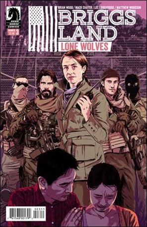 Briggs Land: Lone Wolves issue 3 Matthew Woodson Cover