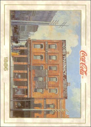 Coca-Cola Collection Series 1 (Base Set) card 2 Jacobs' Pharmacy