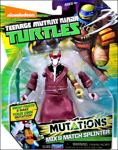 Teenage Mutant Ninja Turtles (Mutations) Mix & Match figure 8 Mix & Match Splinter
