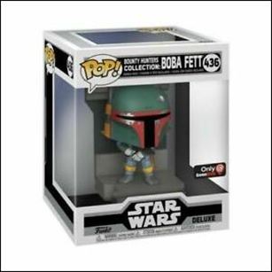 POP! Star Wars figure 436 Boba Fett Deluxe (Bounty Hunters Collection) 