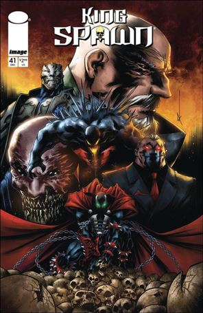 King Spawn issue 41-B Kevin Keane Cover