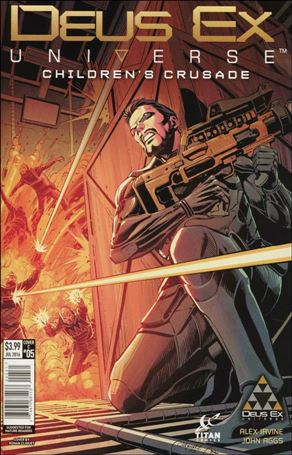 Deus Ex: Children's Crusade issue 5-C Ronan Cliquet Cover