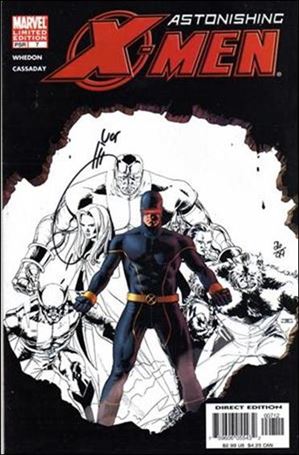Astonishing X-Men (2004) issue 7-C Dynamic Forces  Cover (Signed by Joe Quesada) 1/99