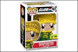 POP! Retro Toys figure 107-B Serpentor  (2022 SDCC Exclusive)
