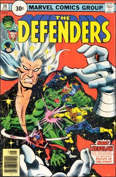 Defenders (1972) issue 38-B 30 Cent Price Cover