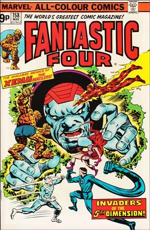 Fantastic Four (1961) issue 158-B UK Price Cover