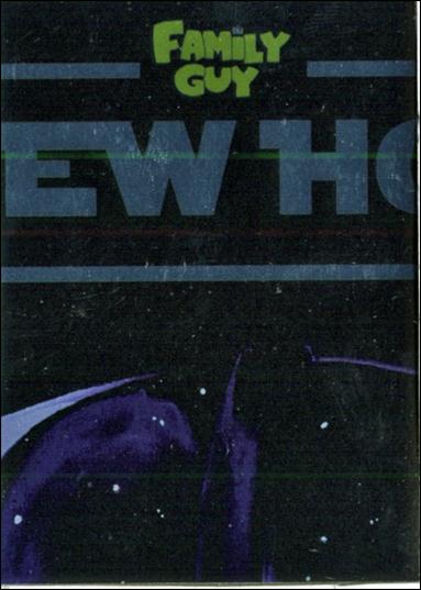 Family Guy Presents Episode IV A New Hope (A New Hope Foil Subset) card NH-2