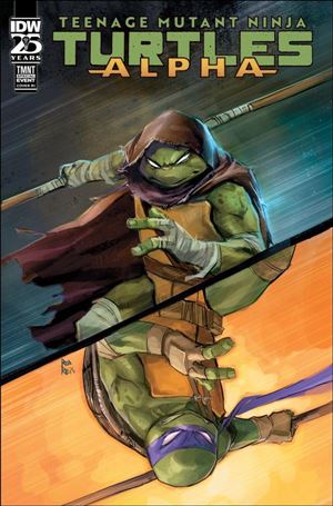 Teenage Mutant Ninja Turtles: Alpha issue 1-E Rod Reis 1:25 Cover
