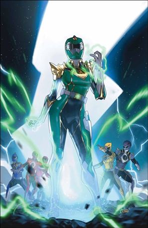 Power Rangers Prime issue 9-I Taurin Clarke Unlockable Virgin Cover