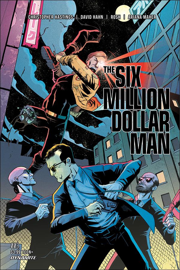 Six Million Dollar Man (2019) issue 3-B Eric Gapstur Cover