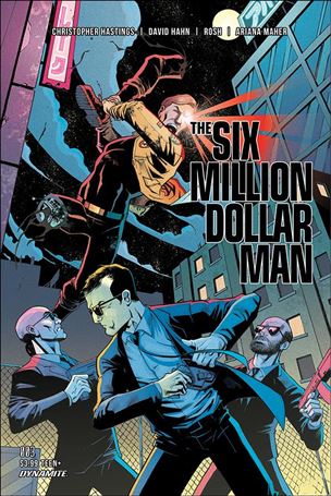 Six Million Dollar Man (2019) issue 3-B Eric Gapstur Cover