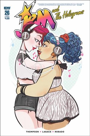 Jem and the Holograms issue 26-B Jenn St-Onge Subscription Cover