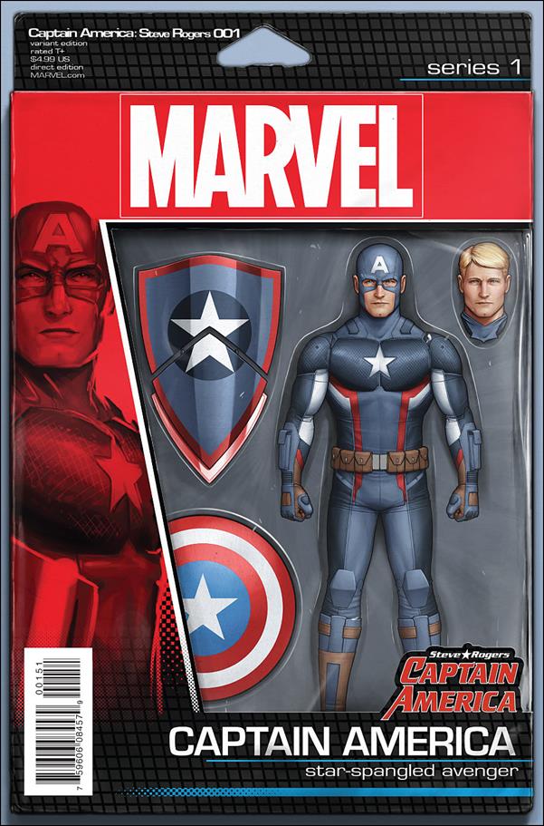 Captain America: Steve Rogers issue 1-F John Tyler Christopher Action Figure Cover