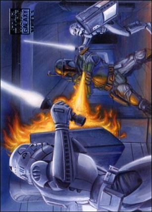 Star Wars Galaxy: Series 5 (Base Set) card 50 The Flame of Fett