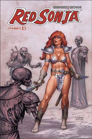 Red Sonja (2023) issue 13-C Joseph Michael Linsner Cardstock Cover