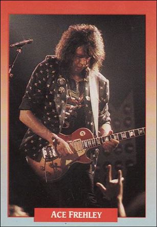 Rock Cards (Base Set) card 30 Ace Frehley