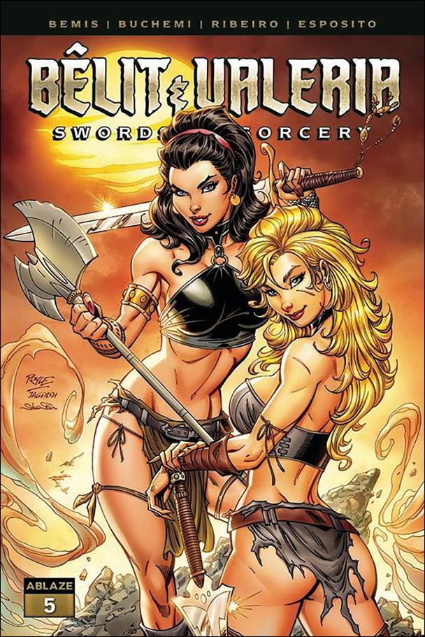 Bêlit & Valeria issue 5 John Royle Cover