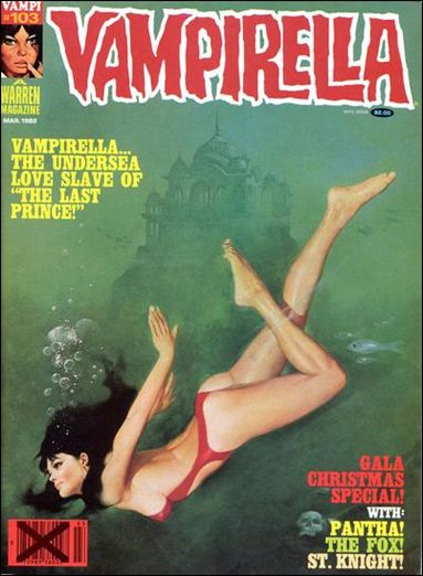 Vampirella issue 103 Enrich Torres Cover