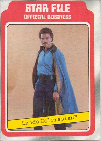 Star Wars: The Empire Strikes Back: Series 1 (Base Set) card 8 Lando Calrissian
