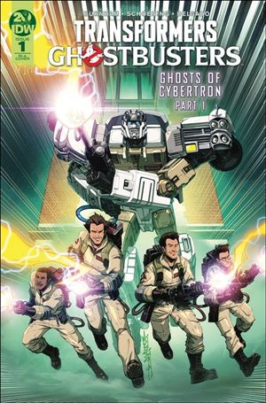 Transformers/Ghostbusters issue 1-C Alex Milne 1:10 Cover