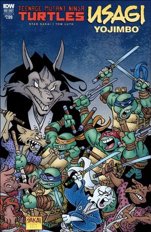 Teenage Mutant Ninja Turtles / Usagi Yojimbo Cover Image 1