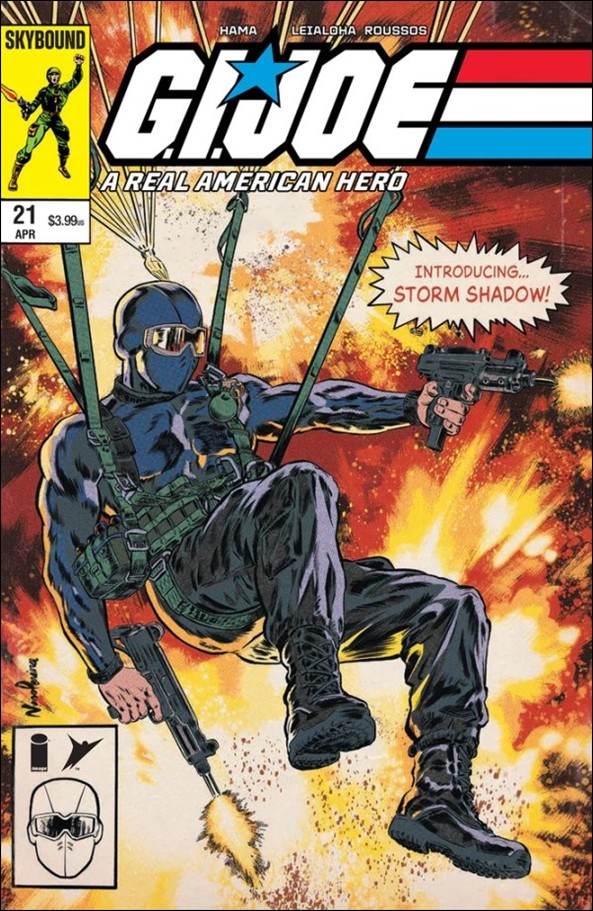 G.I. Joe: A Real American Hero – Silent Missions Edition #21 issue 21-L Retailer Exclusive Nuno Pereira Foil Cover 1/750