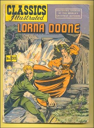 Classic Comics/Classics Illustrated issue 32-B HRN 53/64 - First Classics Illustrated Logo