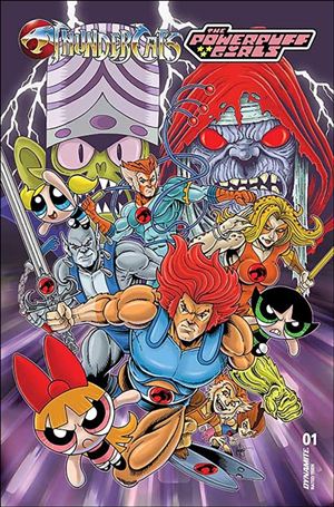 ThunderCats / The Powerpuff Girls issue 1-M Ken Haeser Cardstock Cover