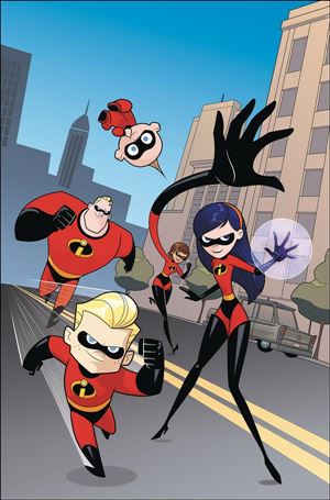 Incredibles 2: Secret Identities issue 3-B Kawaii Creative Studios Cover