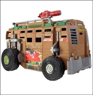 Teenage Mutant Ninja Turtles (2012) Vehicles and Playsets figure 1-B Shellraiser (Loose)