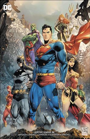 Justice League (2018) issue 38-B Tony S. Daniel Cover