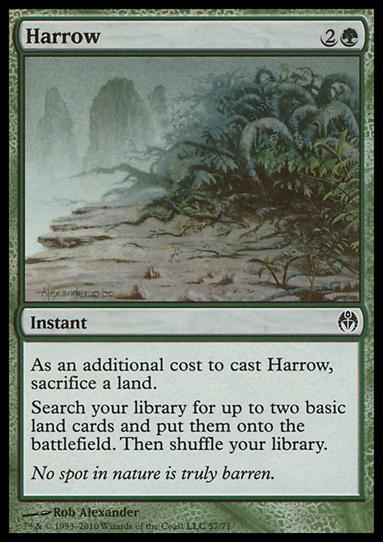 Magic the Gathering: Duel Decks: Phyrexia vs. the Coalition (Base Set) card 57 Harrow