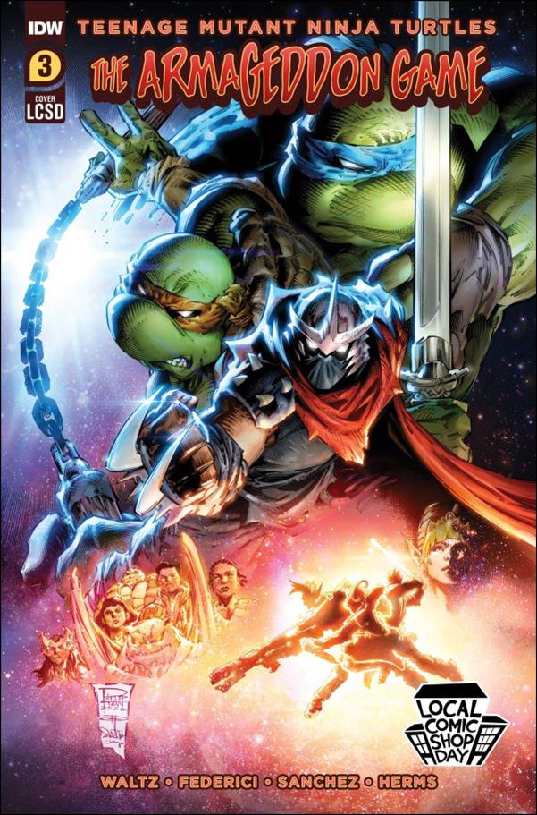 Teenage Mutant Ninja Turtles: The Armageddon Game (9/2022) issue 3-F LCSD 2022 Cover