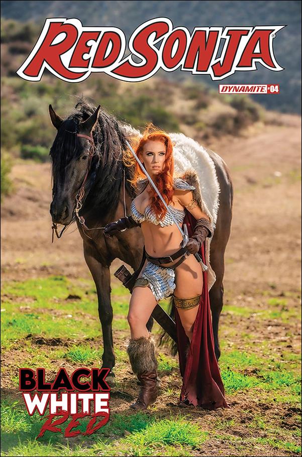 Red Sonja: Black White Red issue 4-D Cosplay Photo Cover