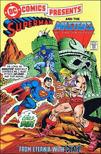 DC Comics Presents issue 47-B DCU vs MOTUC Action Figure 2-pack Reprint