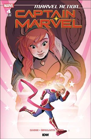 Marvel Action: Captain Marvel (2021) issue 4 Sweeney Boo Cover