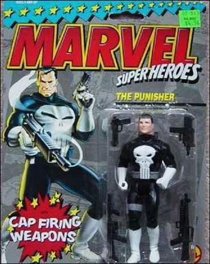 Marvel Super Heroes (Series 4) figure 5 Punisher (Cap Firing Weapons)
