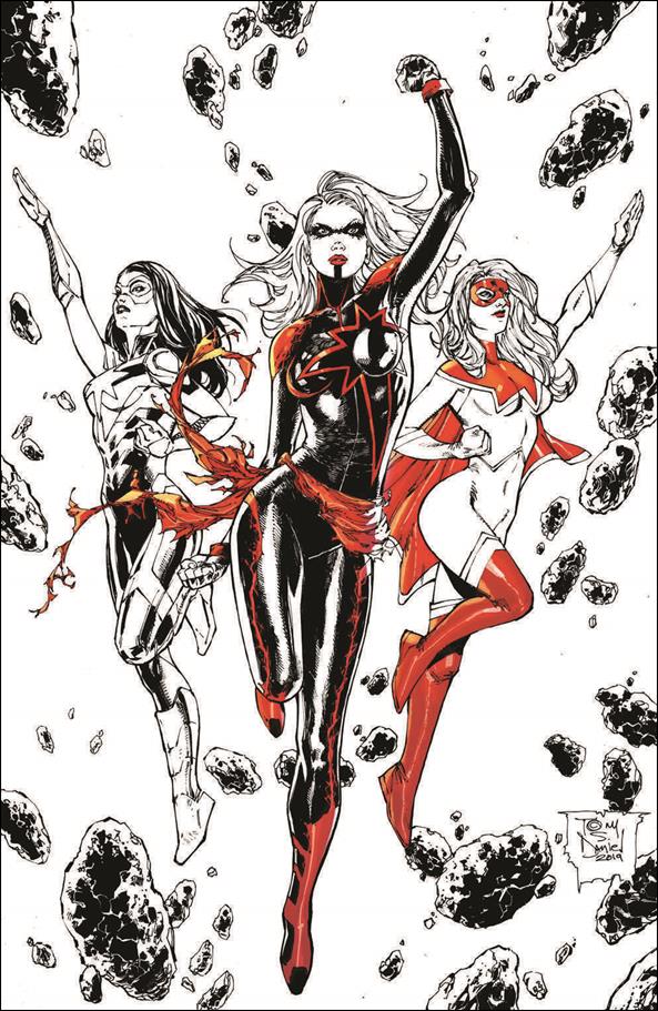 Captain Marvel (2019) issue 12-K Tony Daniel ComicXposure Color Splash Virgin Cover
