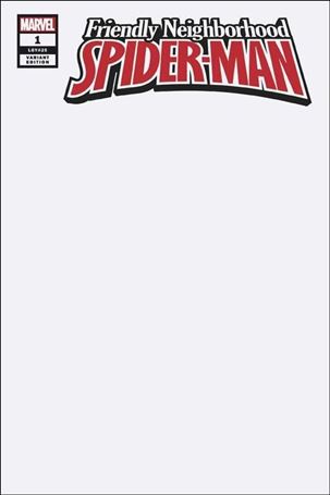 Friendly Neighborhood Spider-Man (2019) issue 1-D Blank/Sketch Cover