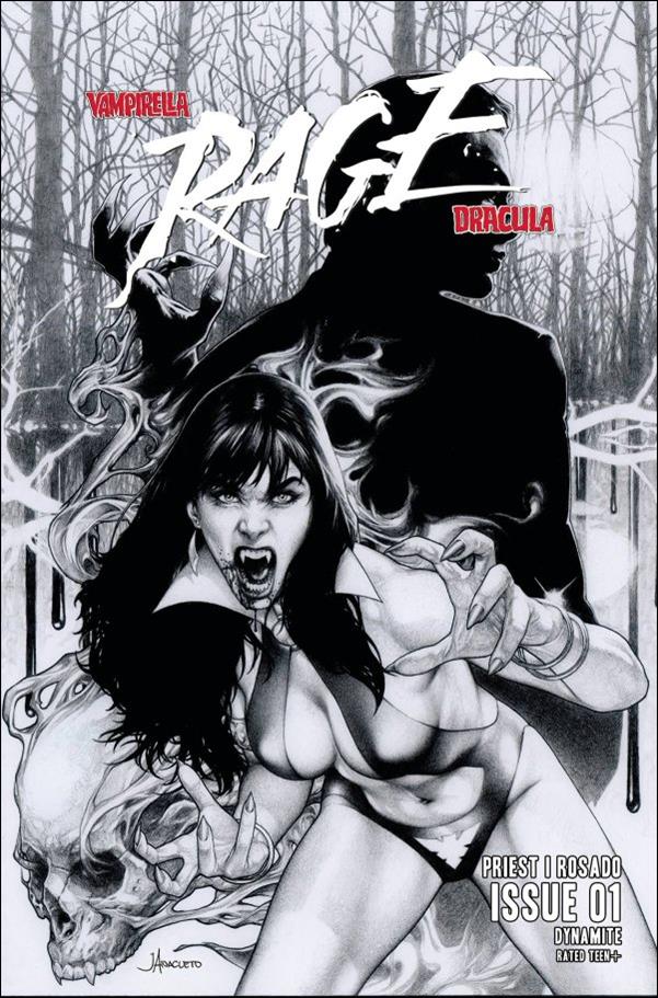 Vampirella / Dracula: Rage issue 1-H Jay Anacleto 1:10 Line Art Cover