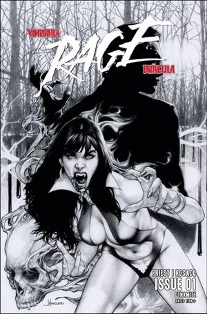 Vampirella / Dracula: Rage issue 1-H Jay Anacleto 1:10 Line Art Cover