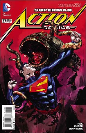 Action Comics (2011) issue 37-C Dustin Nguyen 1:25 Cover