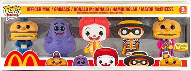 POP! Ad Icons Multi-Packs figure nn4 McDonalds 5 Pack