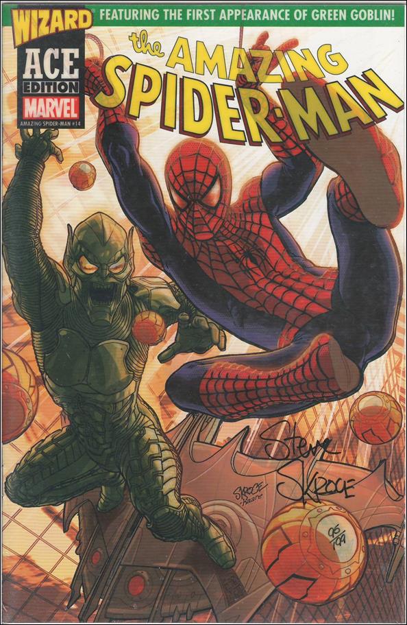 Amazing Spider-Man (1963) issue 14-F DF Wizard Ace Edition Signed by Steve Skroce 1/199