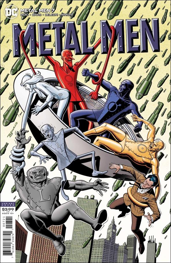 Metal Men (2019) issue 7-B Brian Bolland Cover