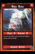 Rage Limited (Base Set) card 27 Body Blow