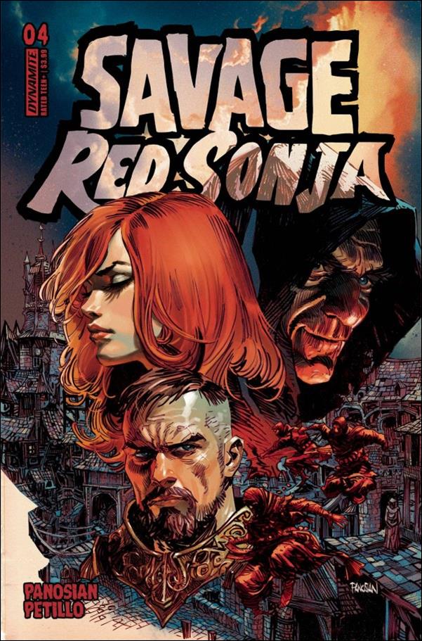 Savage Red Sonja issue 4 Dan Panosian Cover