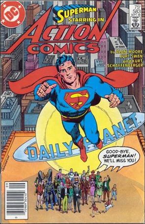 Action Comics (1938) issue 583-B Newsstand Cover