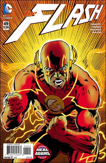 Flash (2011) issue 49-B Neal Adams Cover