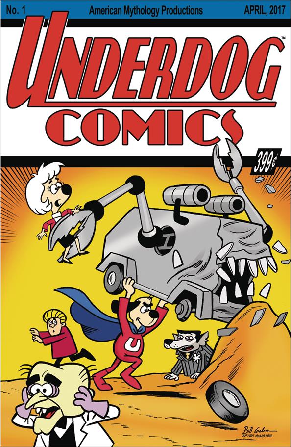 Underdog (2017) issue 1 Bill Galvan Classic Homage Cover
